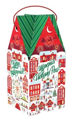 Подарунковий набір "Солодкий будиночок" 600 г Світ Трейдер